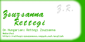 zsuzsanna rettegi business card